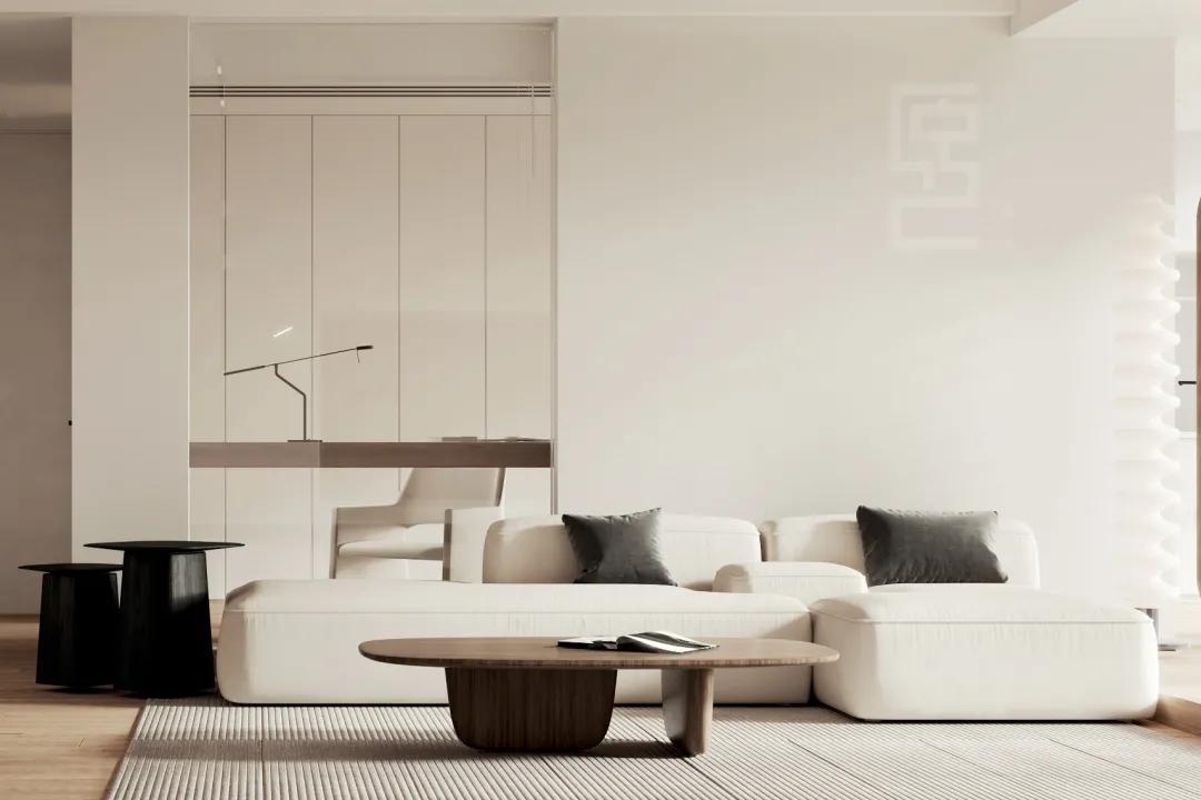 便宜又好看的屏风隔断现代轻奢,现代简约风实木隔断屏风效果