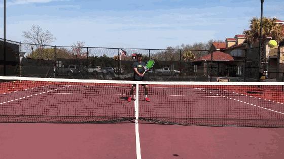 网球职业双打网前截击,网球双打技巧的基本要领