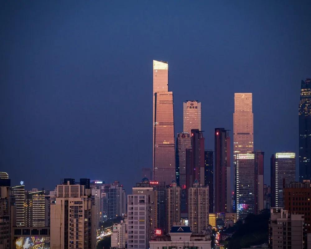 403米广西华润大厦,广西华润大厦原高度