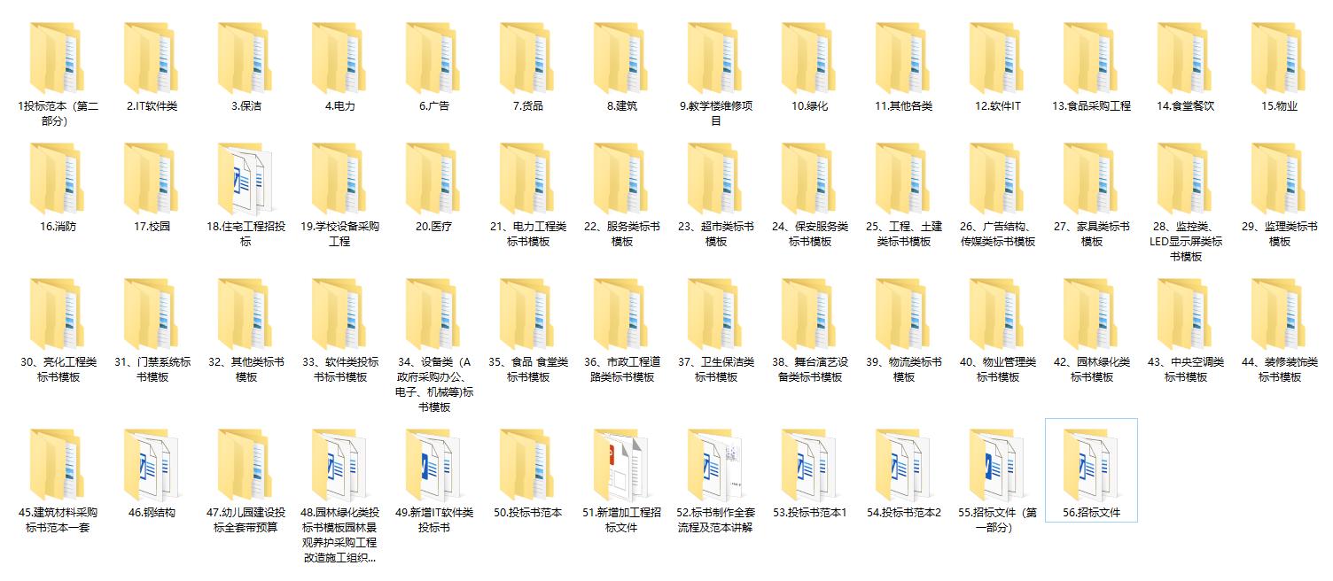各类标书制作,工程类商业标书