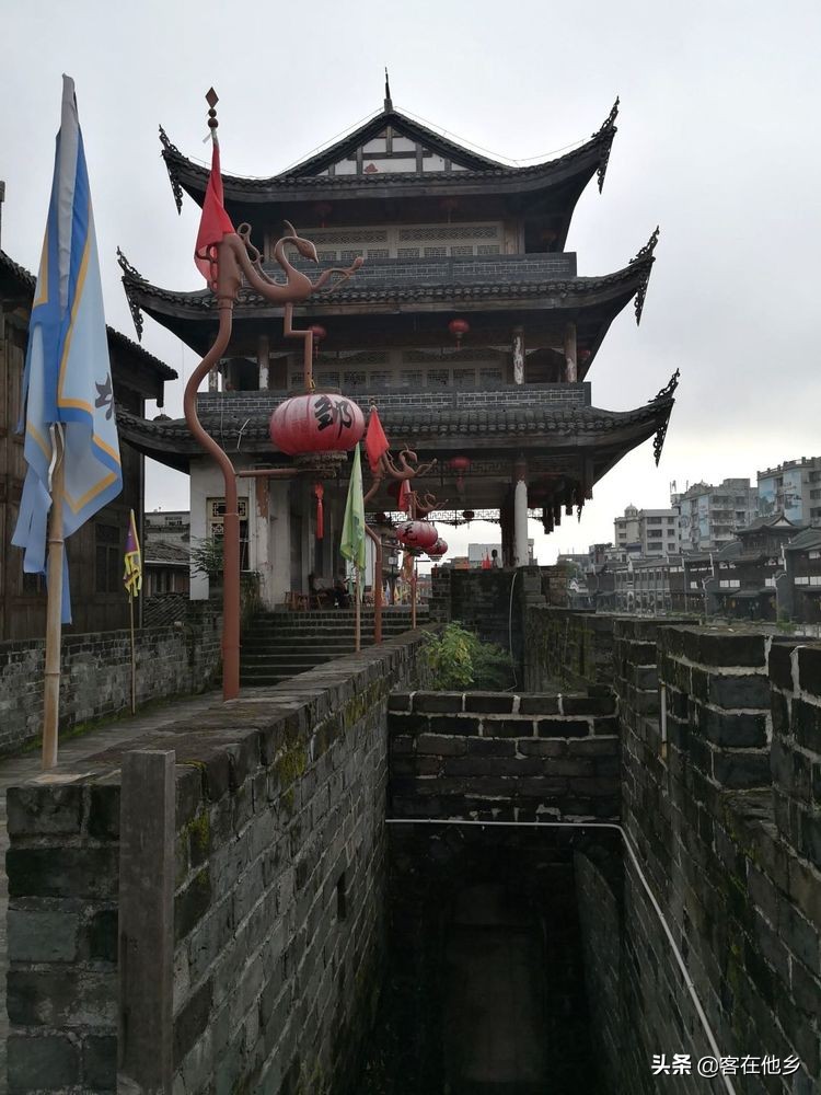 长汀县古街印象土特产,长汀古城异域风情