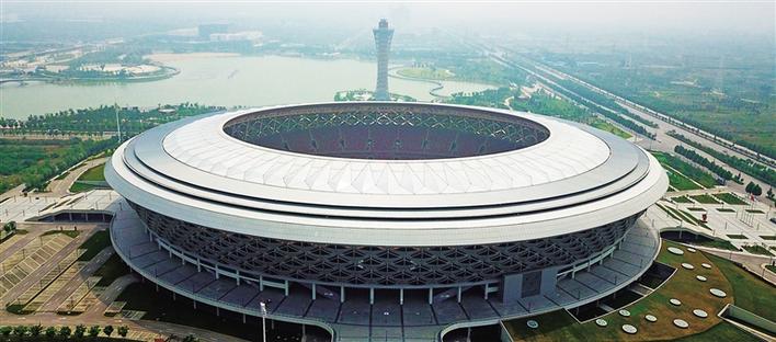 我健身的场馆叫奥体中心，咸阳全运场馆弓满弦张静待开赛