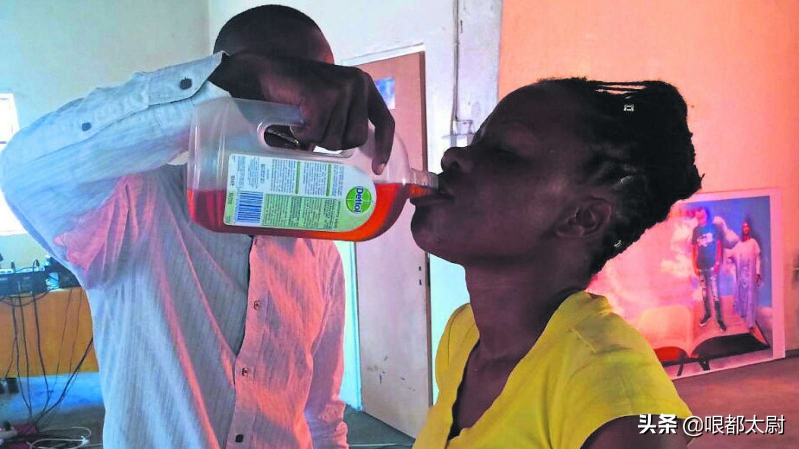 特朗普建议注射消毒剂治疗新冠,特朗普阳光消毒