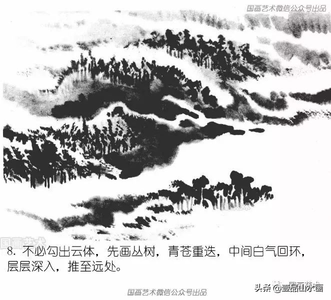 陆俨少画水视频,陆俨少画水