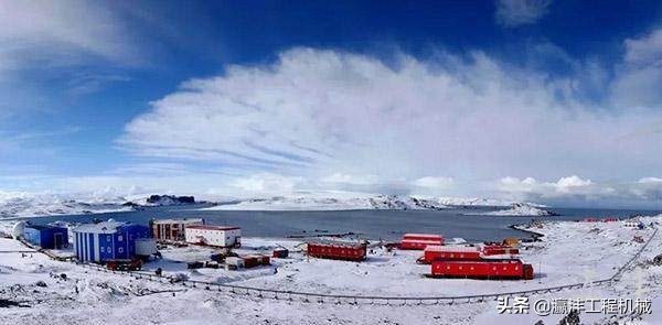 厦工挖掘机南极科考,厦工南极装载机