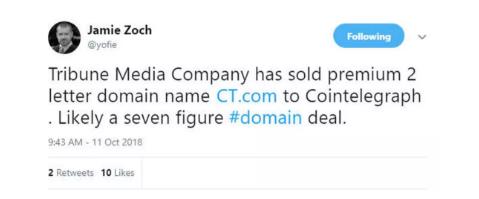 过去、现在和未来,好域名都是金融网站的金字招牌和流量入口