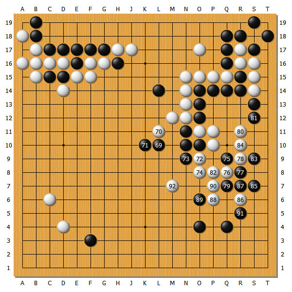第43期棋圣战第5局山下敬吾vs井山裕太