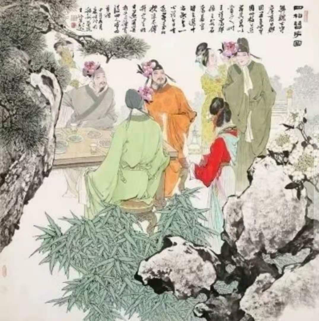 文人插花艺术,宋代四艺之中国传统插花