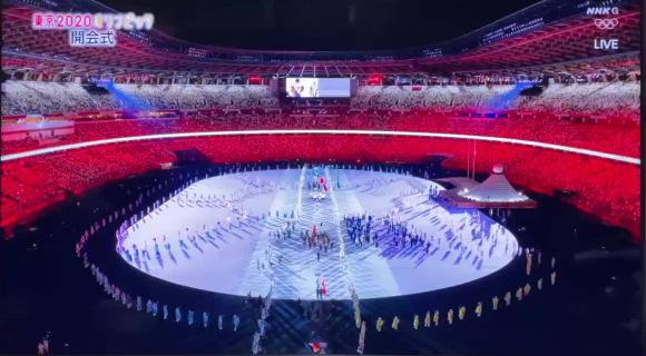 奥运会游戏背景音乐,东京奥运会游戏开幕式