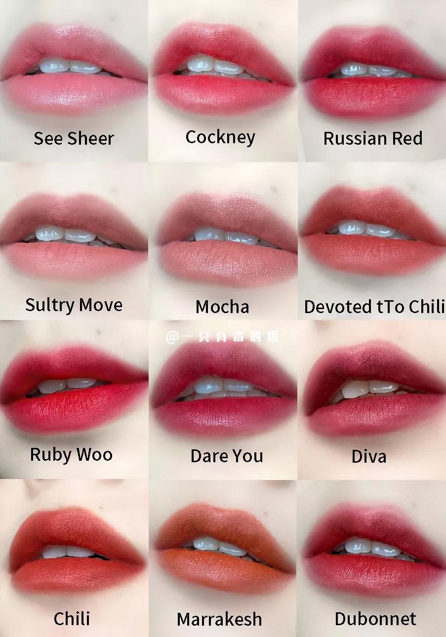12支必买的口红颜色是什么,12支必买的口红颜色及价格
