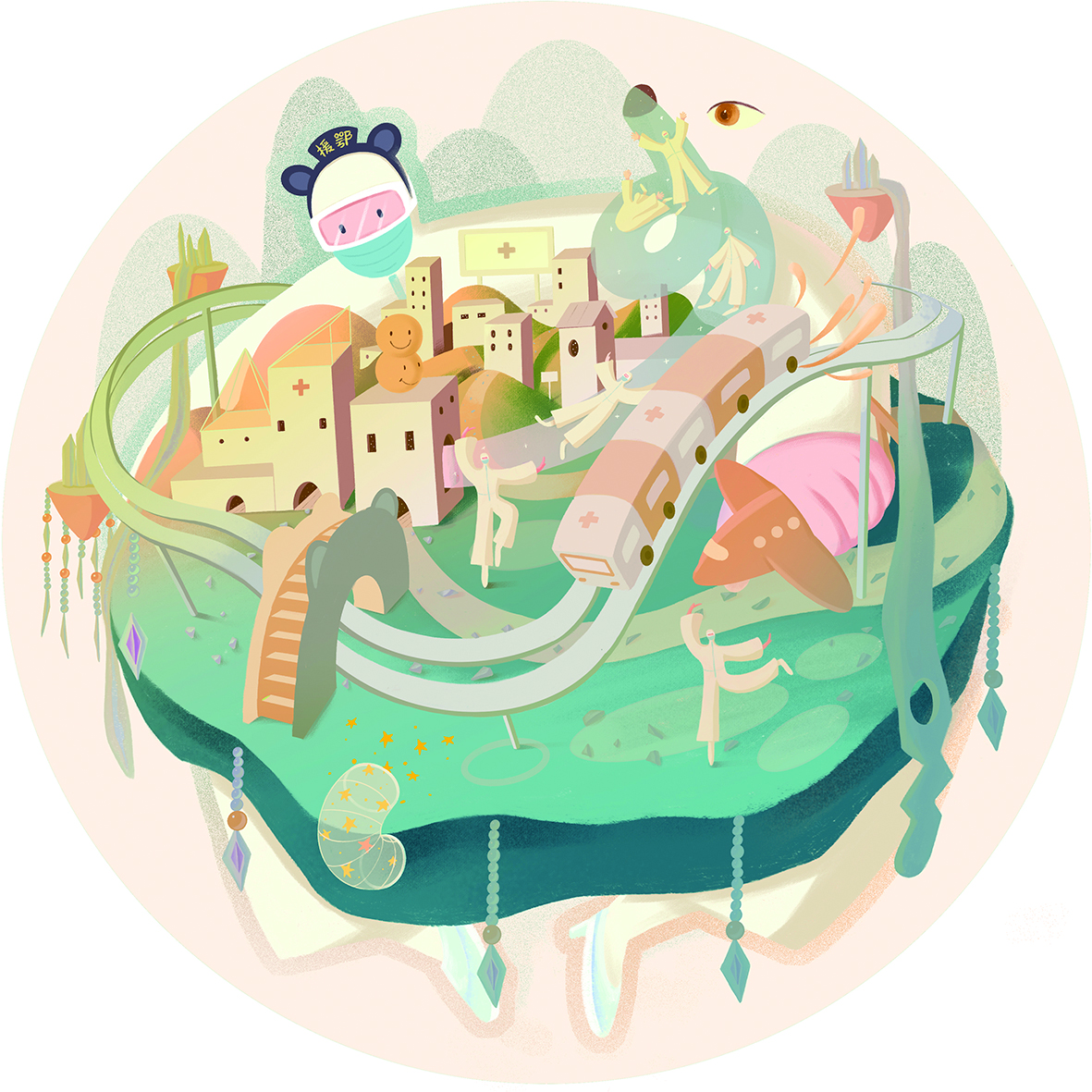 壹葉堂公益创作营:致敬平凡英雄「纪念款手表」表盘插图设计方案正式发布