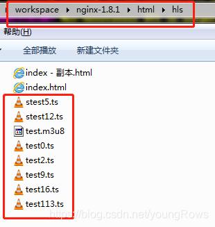 WEB页面页面*放播**实时视频流