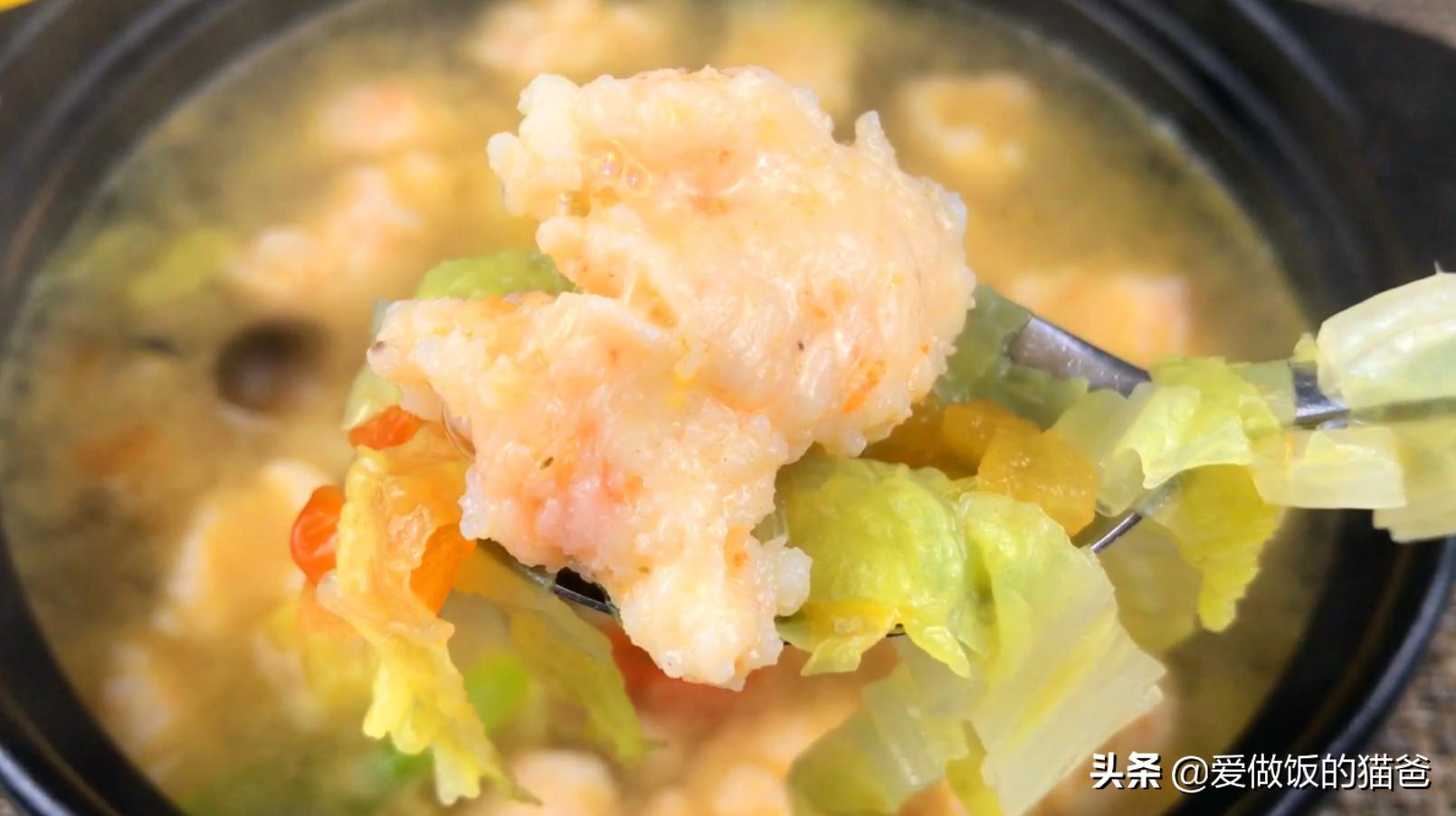 虾滑番茄汤减脂,虾滑菠菜汤减脂