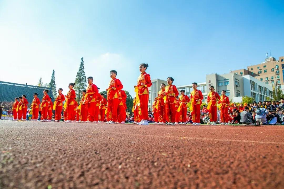 鹤湖学校体育节开幕式,如皋市体育运动学校