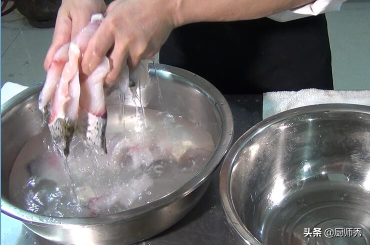 鱼片上浆的做法,鱼片上浆教程