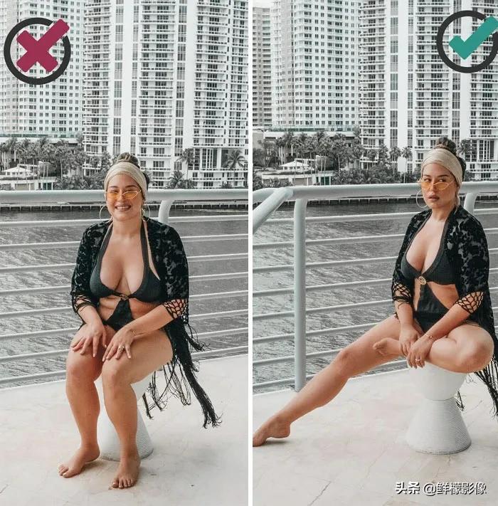 网红风拍照pose,胖子ins风拍照姿势