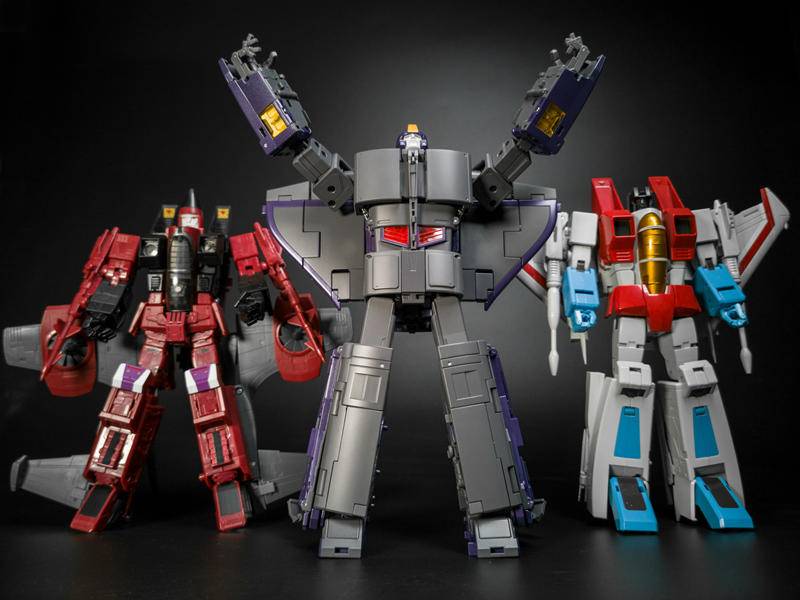 第三方变形金刚ft六面兽测评,变形金刚ms20大火车评测