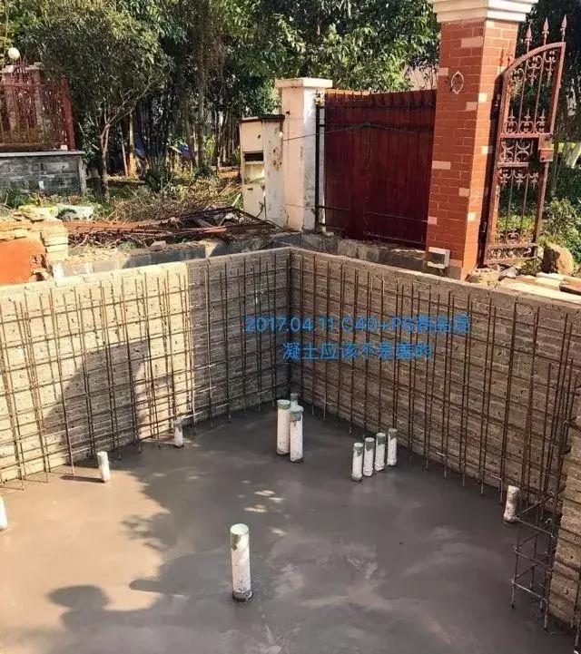 小院锦鲤鱼池建造全过程,自己建造庭院锦鲤鱼池