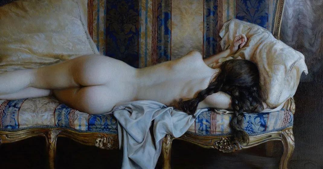 俄罗斯的女画家画的唯美油画,俄罗斯女画家油画视频