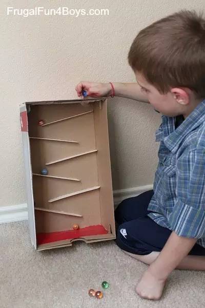 鞋盒手工创意小学,4-6岁儿童鞋盒手工小汽车