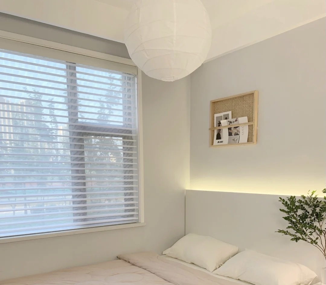 80平白色极简风,80平白色简约风格