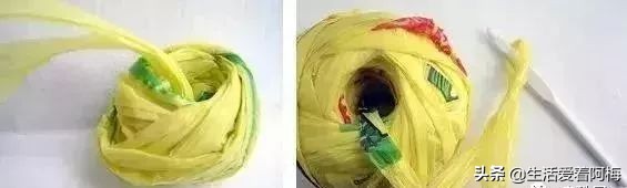 塑料袋环保手工制作,塑料袋改造手工大全