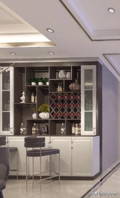家中装修酒柜做多高,家装酒柜怎么做好看又简单图片