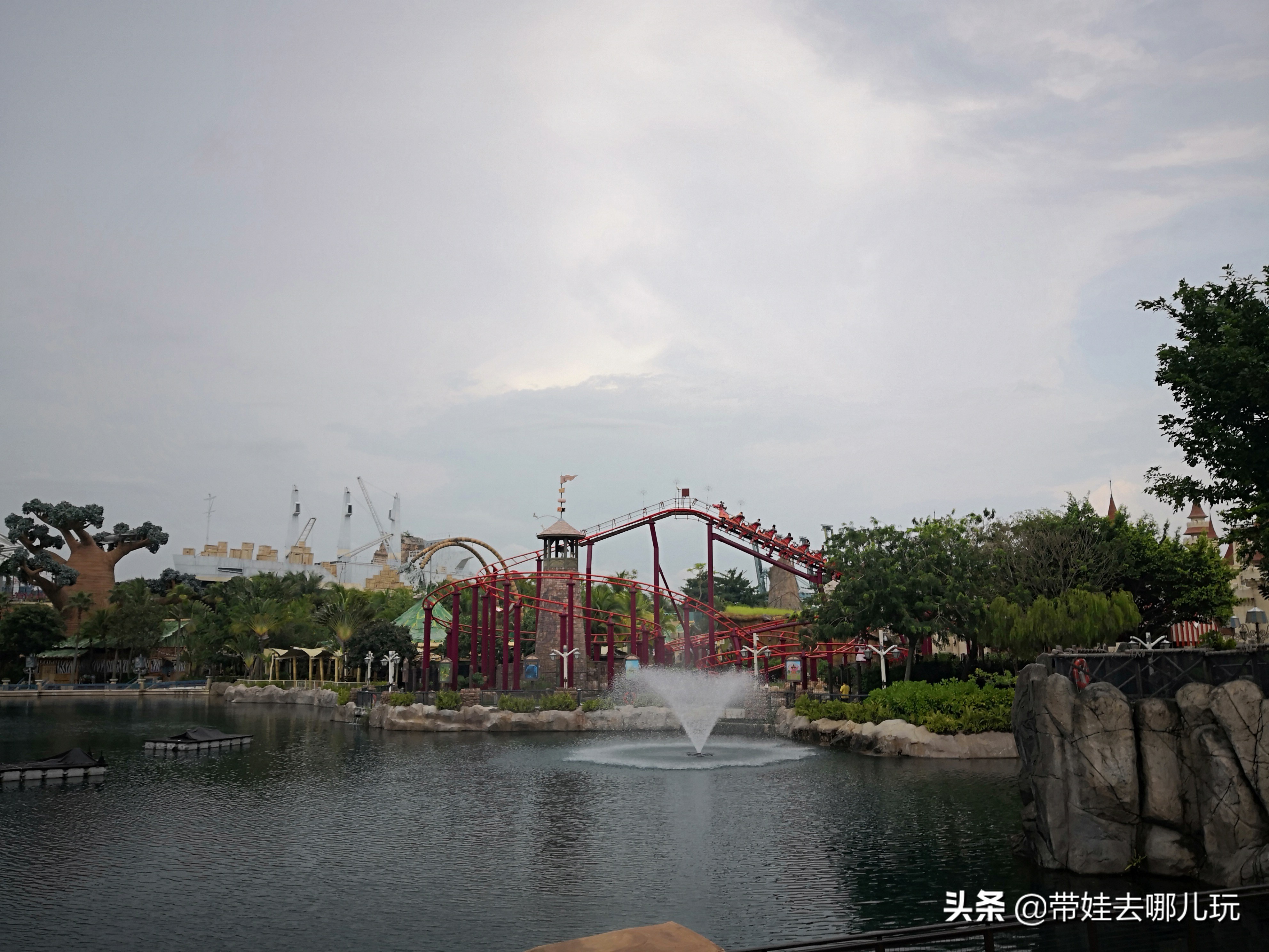 新加坡圣淘沙岛游视频,环球影城圣淘沙海洋馆