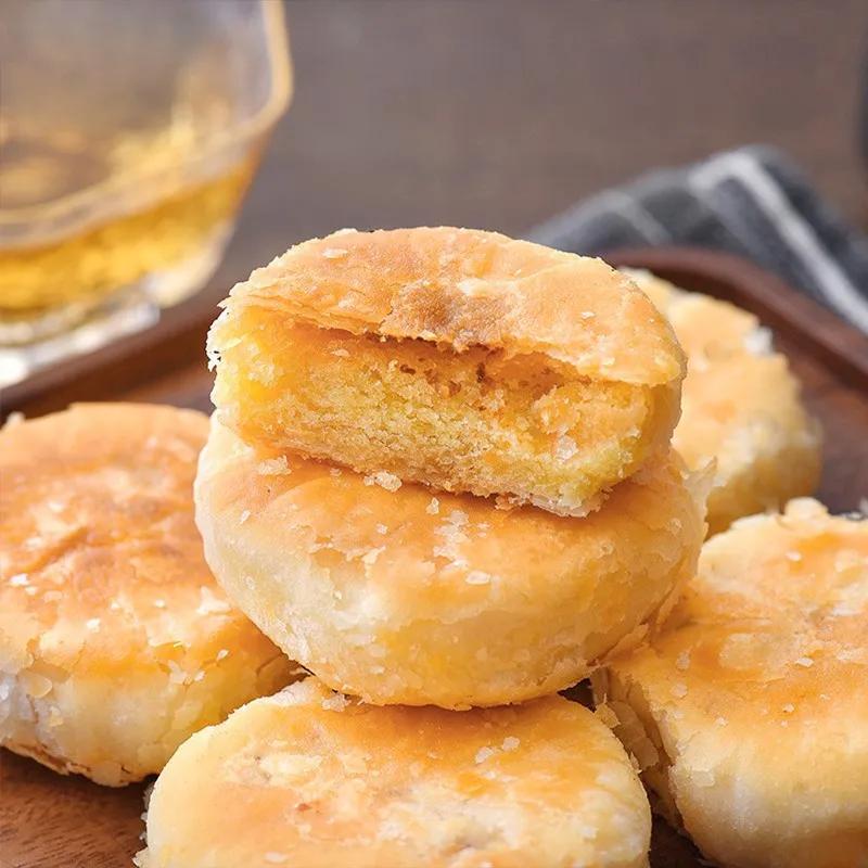 潮汕酥式绿豆饼的正宗做法,香酥脆的纯手工潮汕红豆绿豆饼