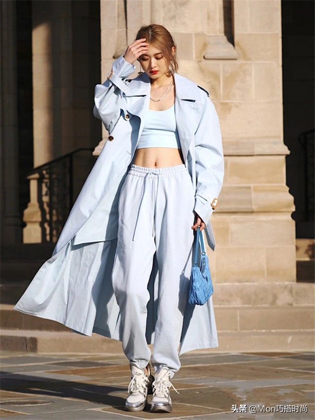今春穿搭,风衣配色