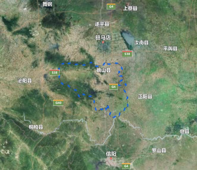 河南省一个县，人口超50万，因为一座山而得名！