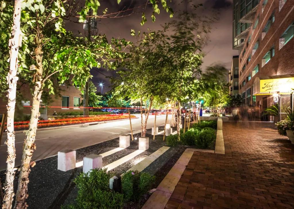 道路设计效果图,个性路面设计