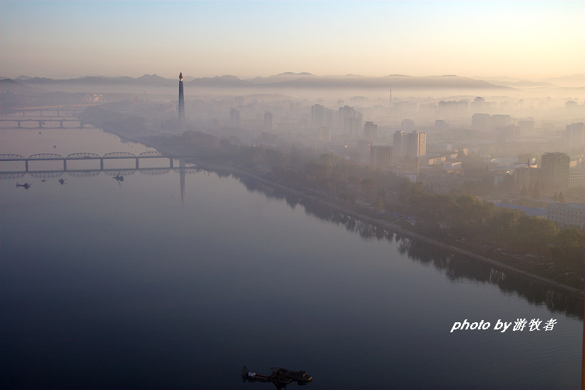 朝鲜的空气总是灰蒙蒙的,朝鲜雾霾
