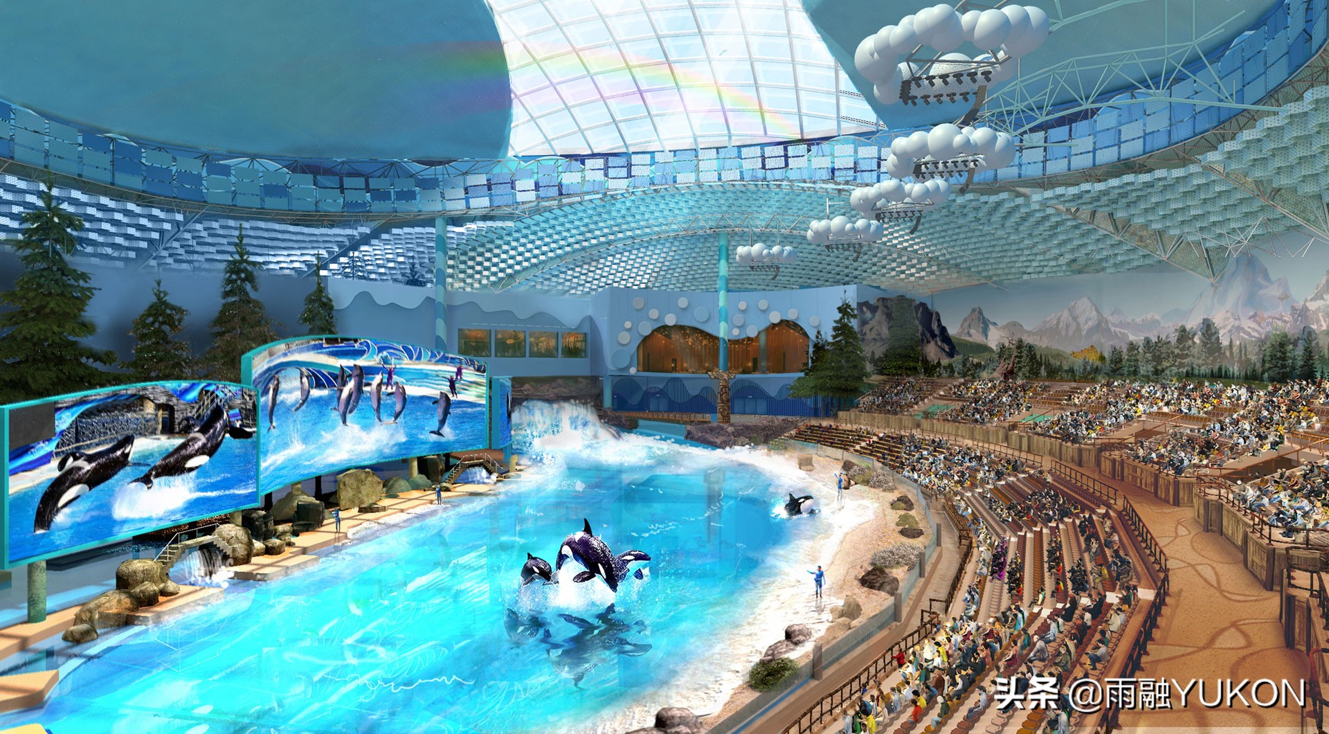 全球第一海洋公园：号称中国民族品牌第一乐园，约400元门票