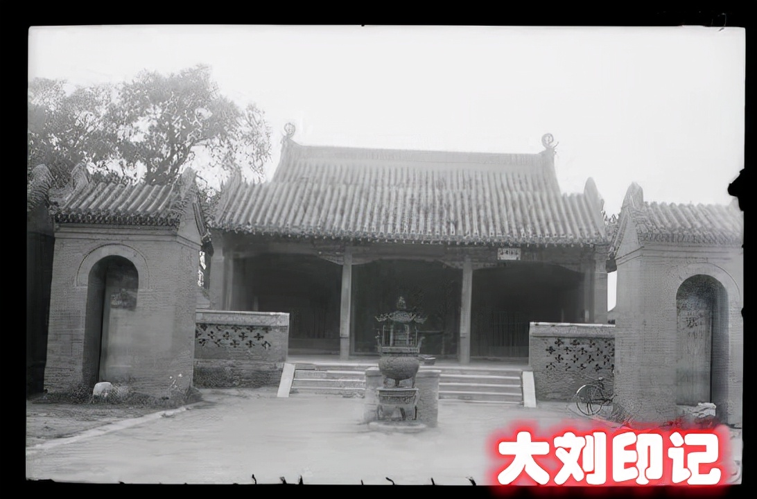 穿越百年用老照片感受曾经的沈阳,沈阳古城角楼狐仙庙