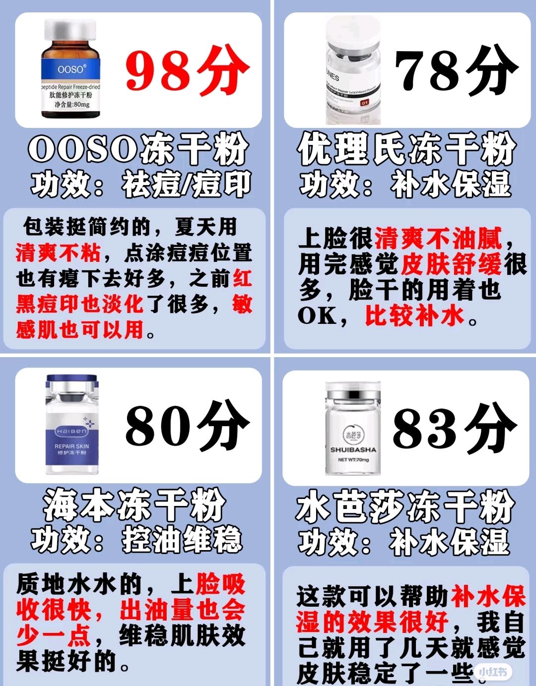 干粉推荐排行榜前十名,哪一款干粉比较细腻