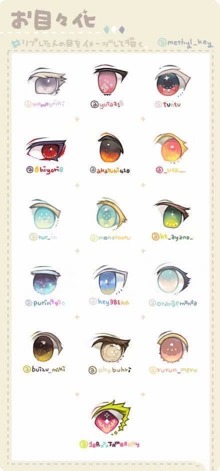 漫画人物手绘眼睛简单画法,眼睛的画法简单又漂亮图片