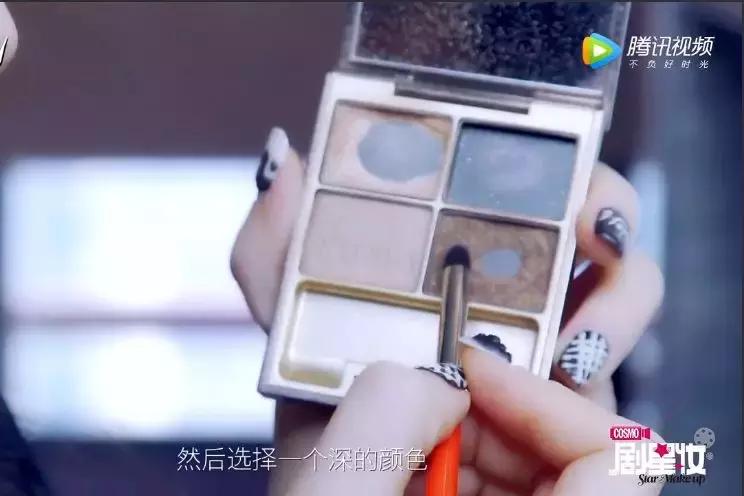 戚薇神仙眼影盘,戚薇推荐眼影盘