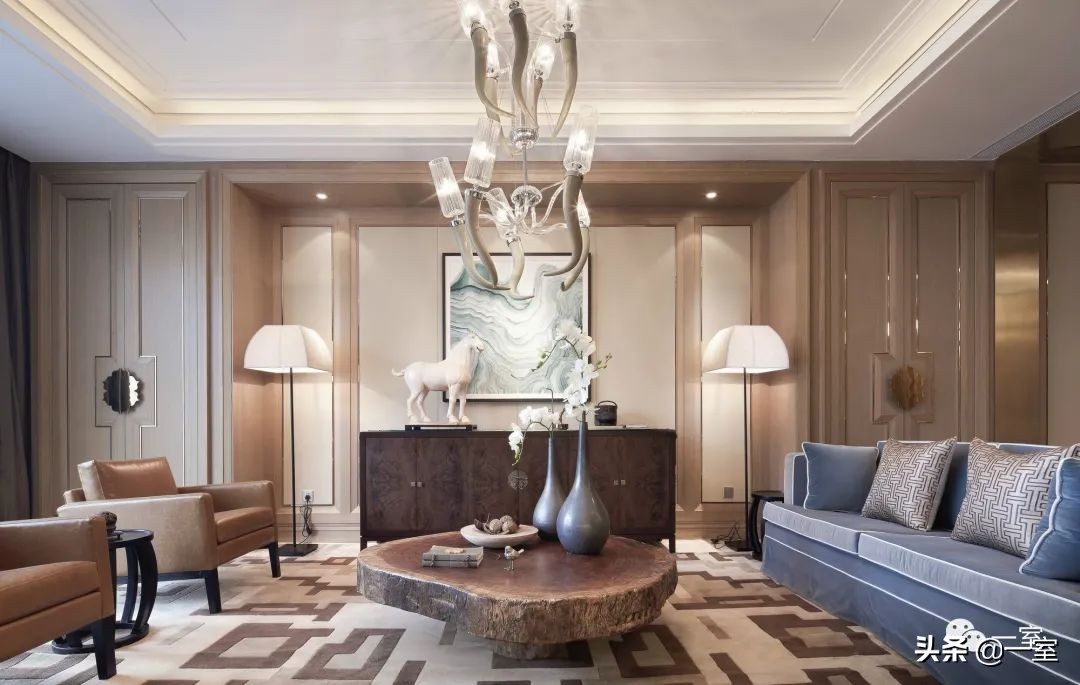 梁志天唐忠汉排名,现代风背景墙作品