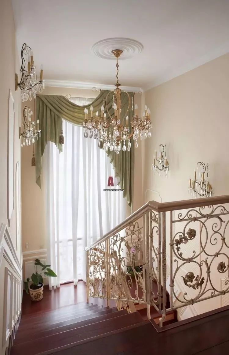 别墅窗帘最新款,100款窗帘效果图