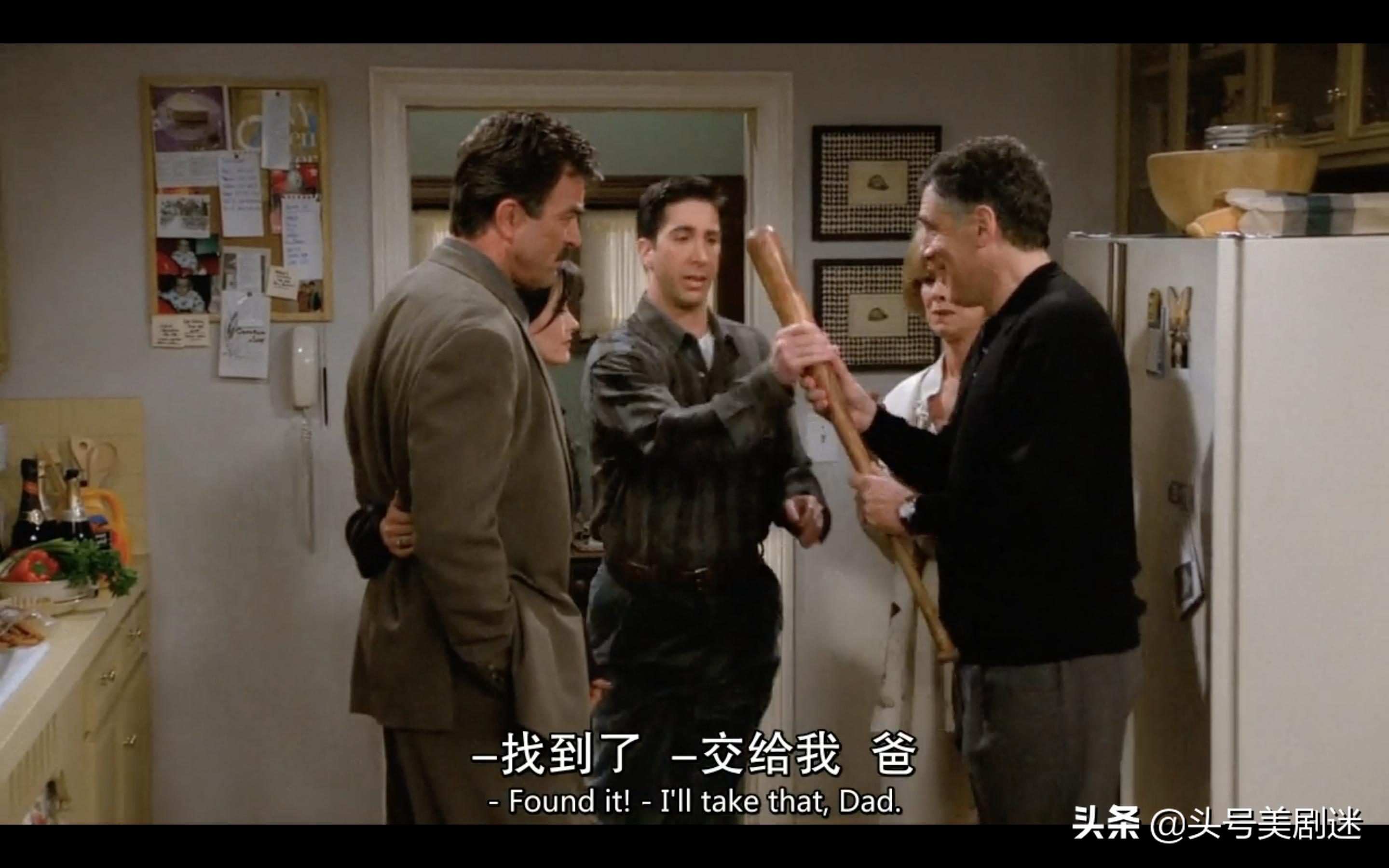 老友记第一季1-24合集学习英语,老友记学英语双字幕短视频