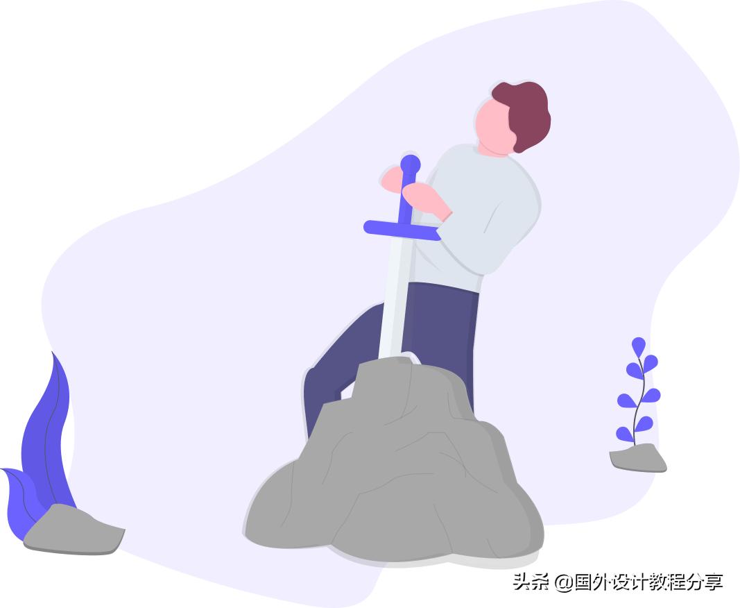 扁平矢量插画教程,矢量扁平插画怎么画