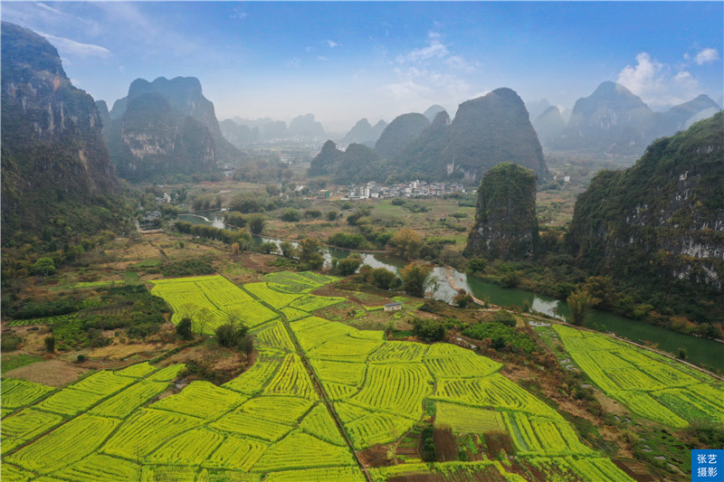 阳朔遇龙河8人船打水筏漂流,阳朔遇龙河竹筏八人筏