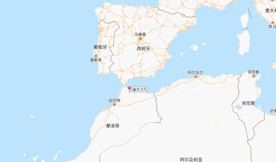 摩洛哥最美景点图片欣赏大全高清,蓝色小镇摩洛哥舍万沙夫