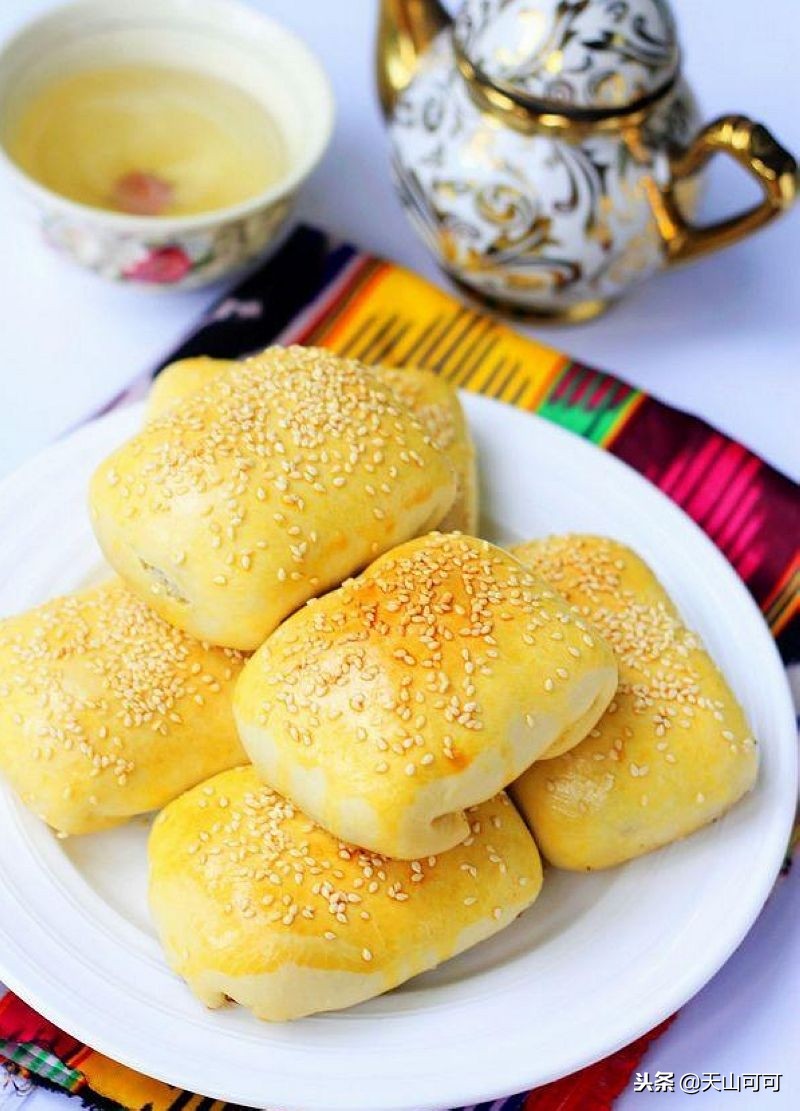 香酥金丝火烧怎么做,带颜色油酥火烧的正宗做法