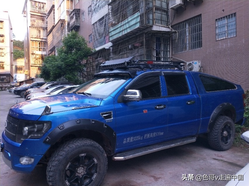 卡威皮卡改装露营车,皮卡车改装的房车