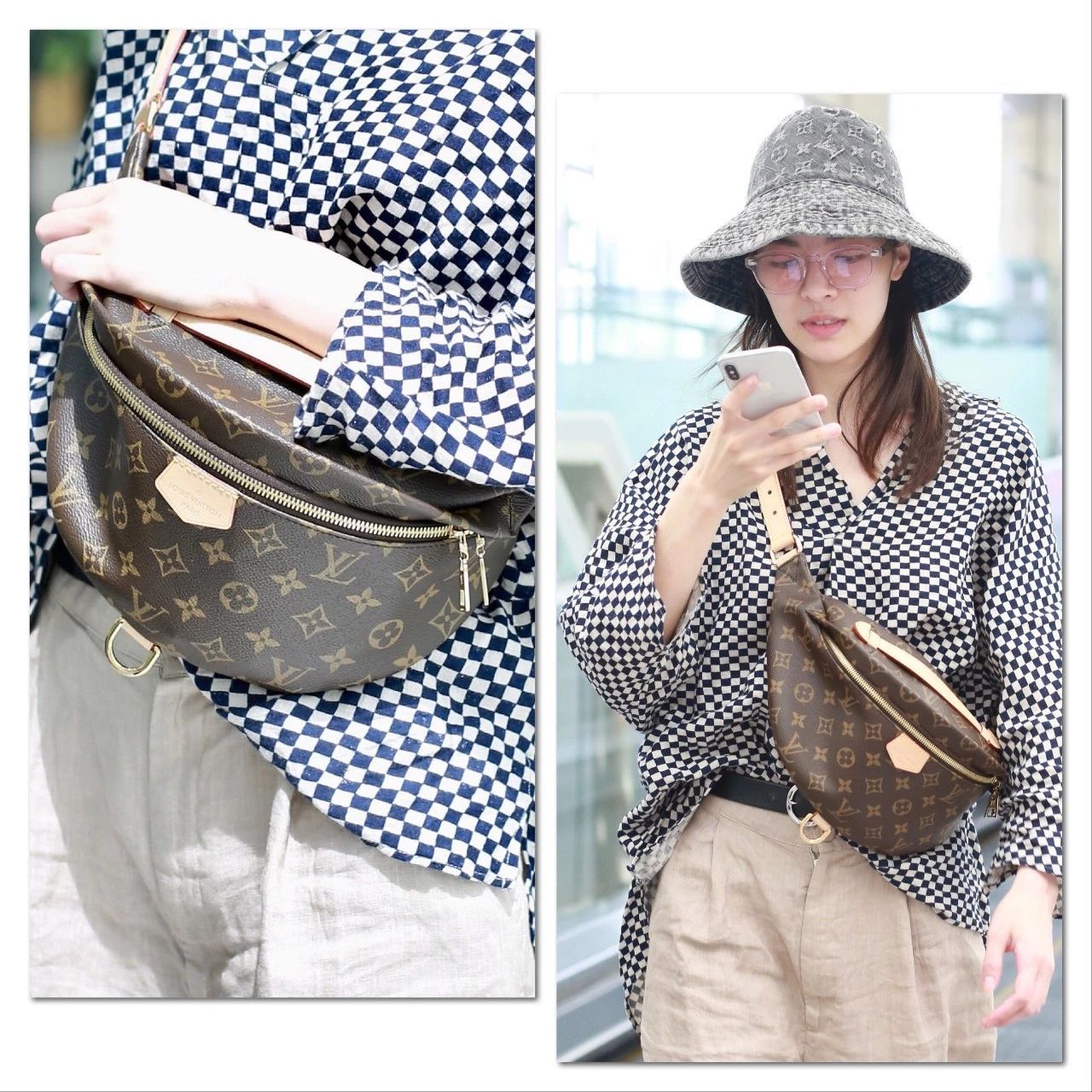 大衣配的包包,穿大衣腰包怎么背