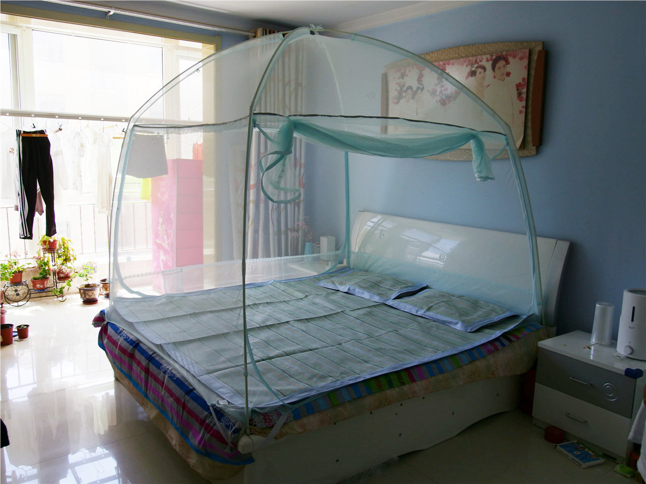 「超逸酷玩」有品COMOLIVING抗菌空调夏被凉席蒙古包蚊帐三件套