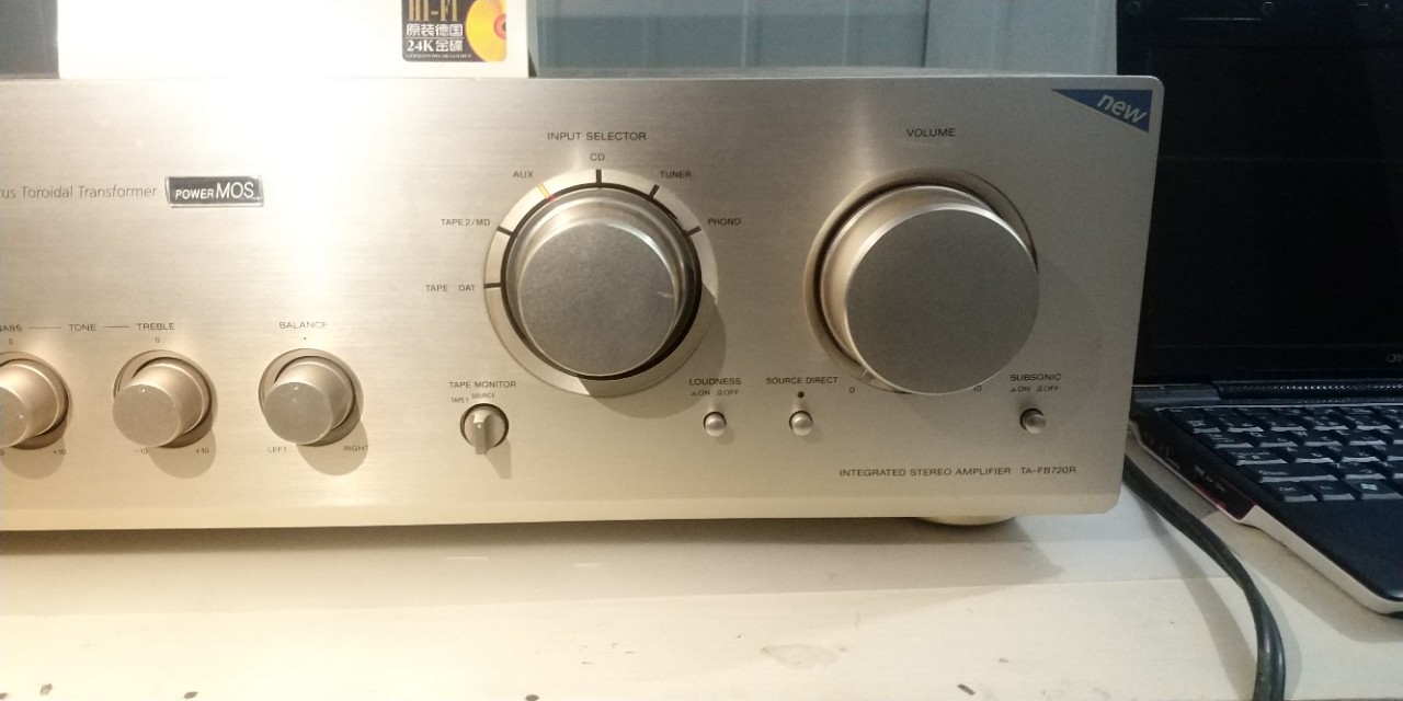 评测拆机解刨日本SONYTA-FB720R纯音乐功放