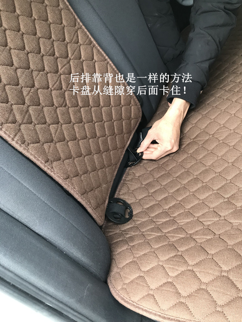 给我的小骐达换上新的坐垫,大众桑塔纳后排坐垫怎么安装